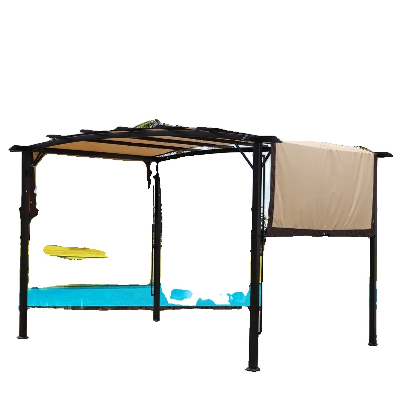 Ersatzdach, Uv-beständiges Polyester, 12 X 9 Fuß, Wasserabweisend, Verstellbarer Schatten, Farbechtes Gewebe