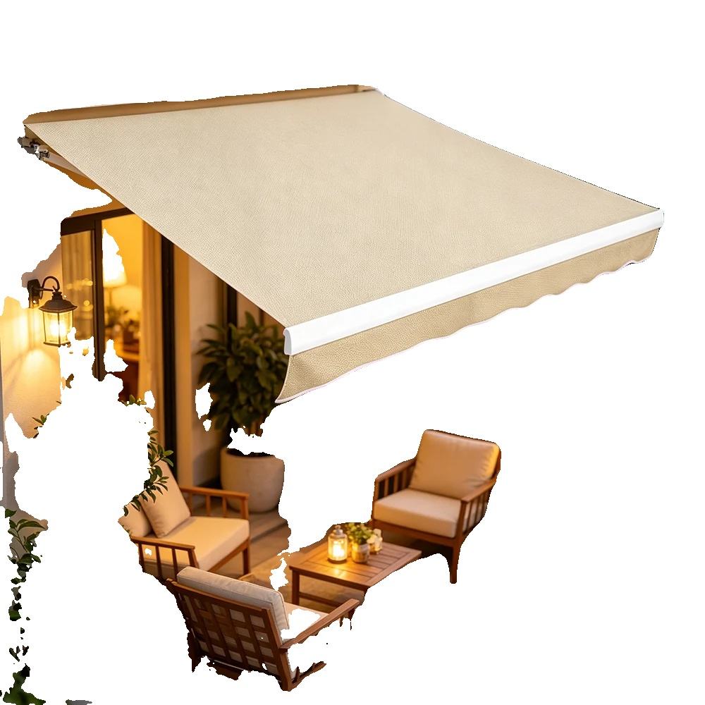 Markisenüberdachung, Polyestergewebe, 3 X 2,5 Meter, Geeignet Für Garten- Und Terrassenrahmen, Uv-beständig, Gewicht: 1,5 Kg