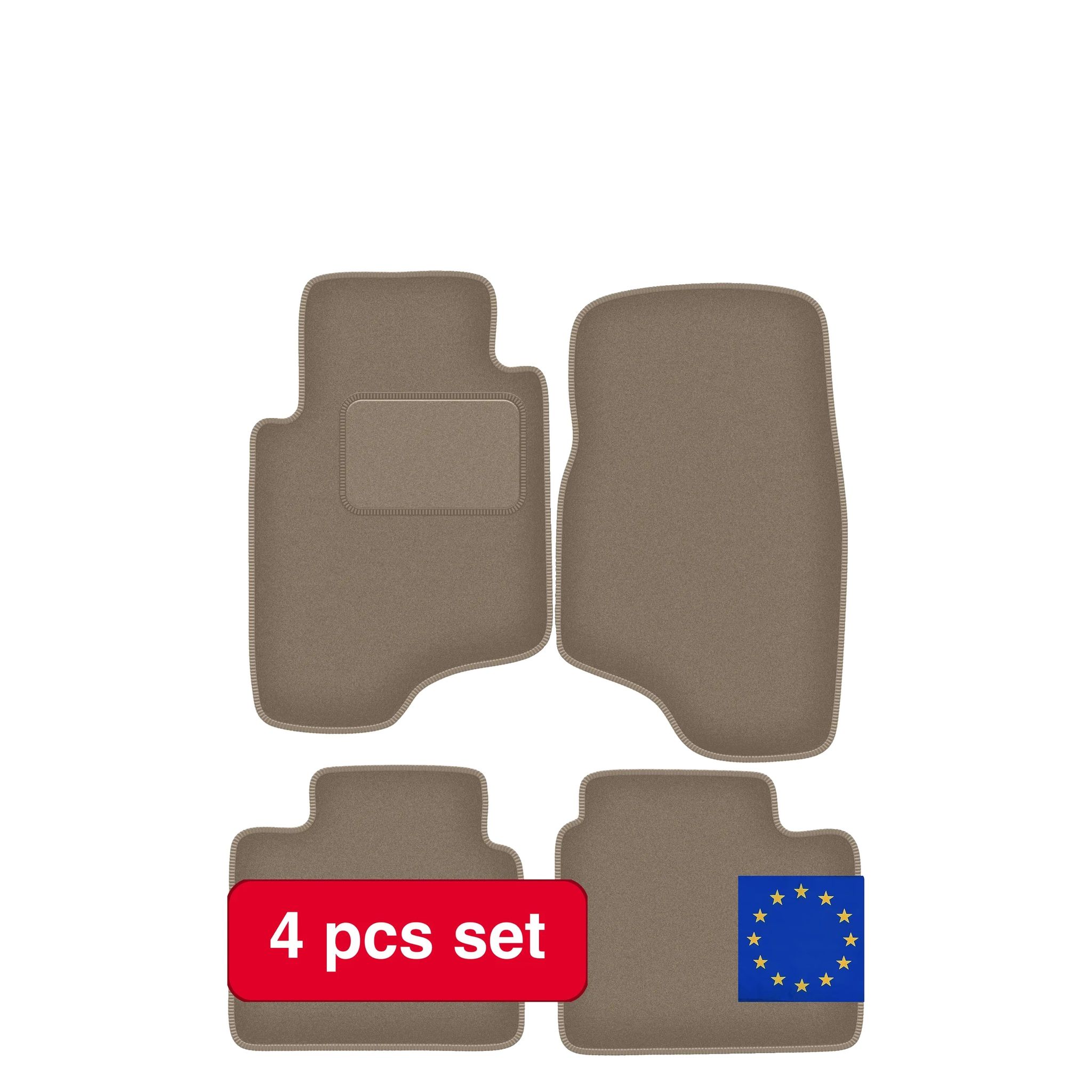 Bodenmatten, Luxus-umgebungsdesign, Präzisionspassform, Beige