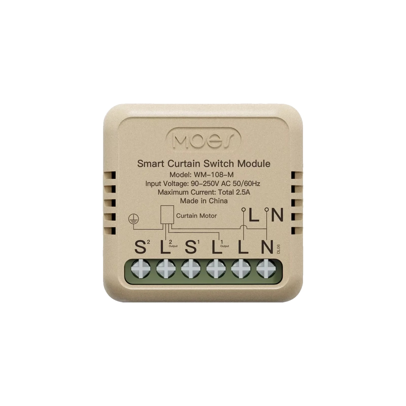 Intelligenter Vorhangschalter, Sprachsteuerung, Wifi- Und Zigbee-kompatibel, Wifi 1 Pc