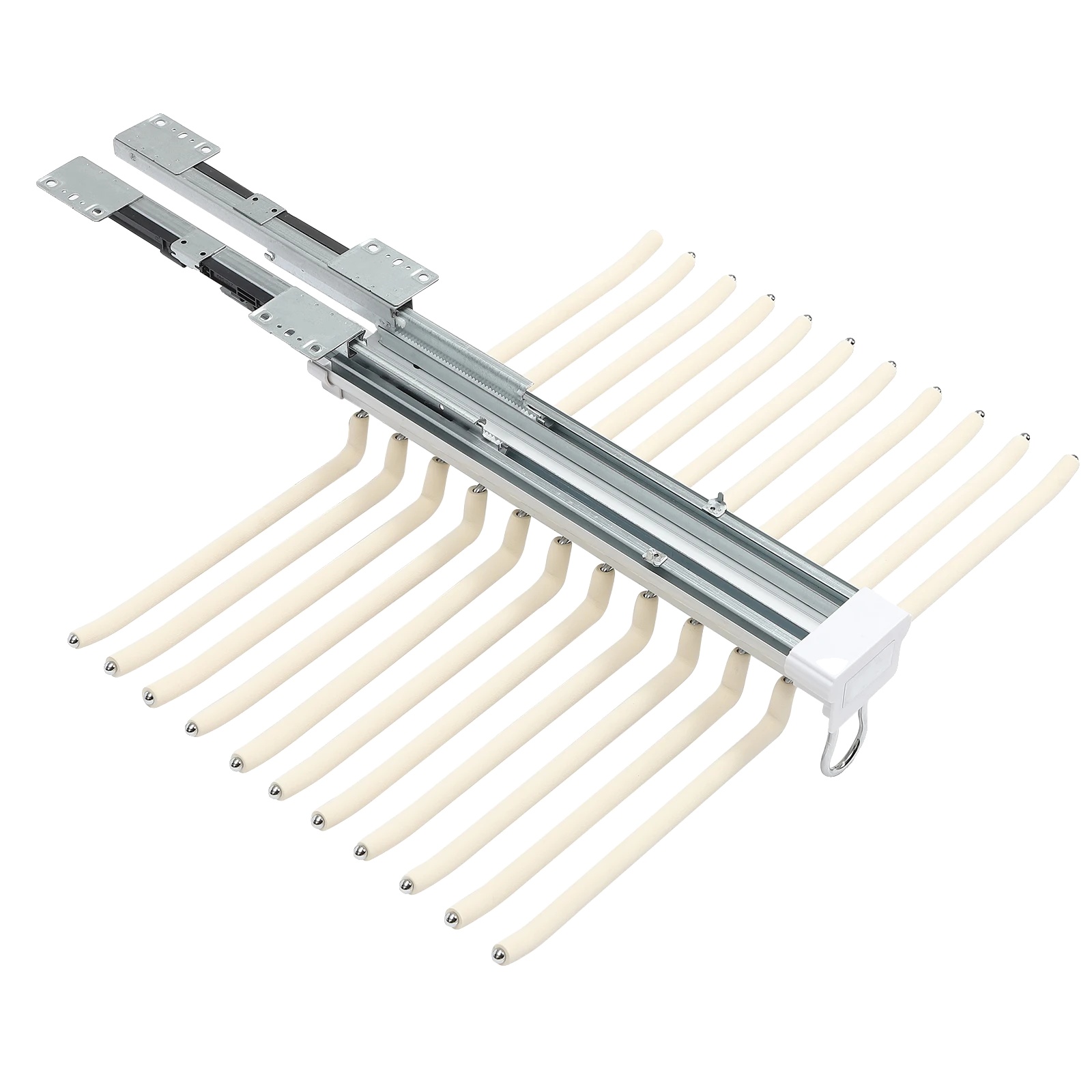Hosenbügel, 22 Arme, Robuste Konstruktion, Beige