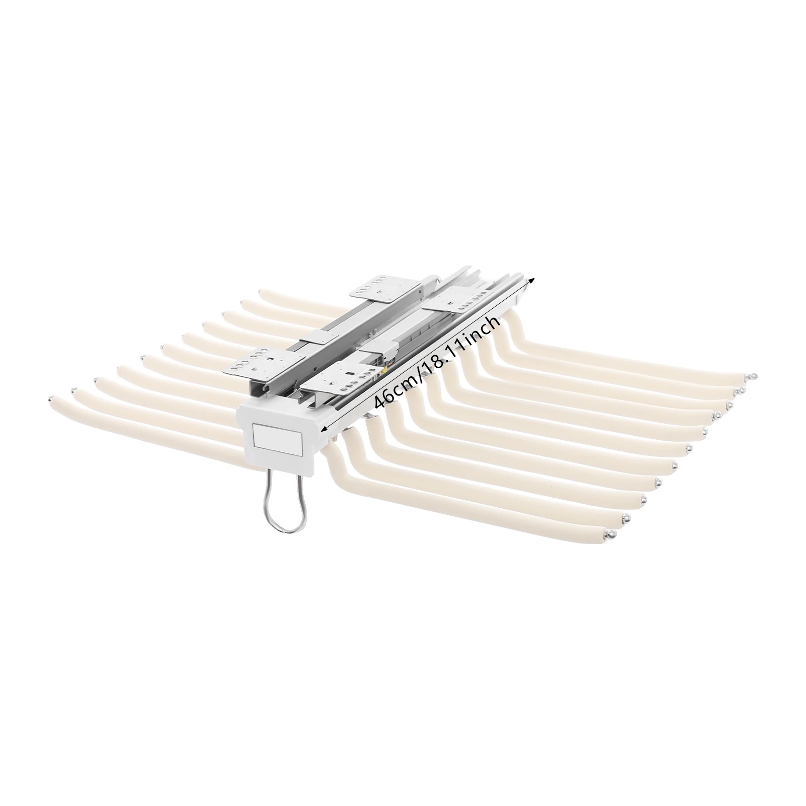 Hosenständer, Doppelreihendesign, Hohe Tragfähigkeit, Beige