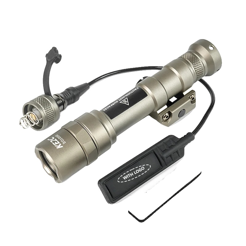 Taktische Taschenlampe, Hochintensive Led, 500 Lumen, De-m600 Led