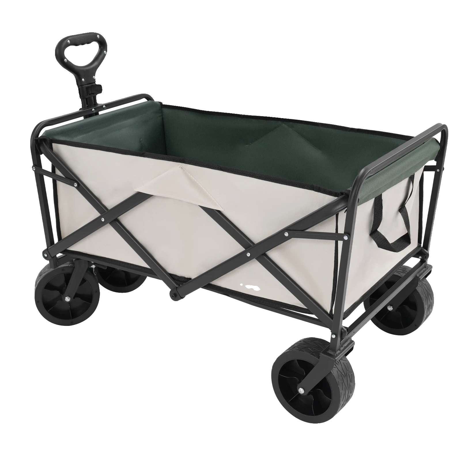 Faltbarer Strandwagen, Schwerlast, Große Kapazität, 90x50cm