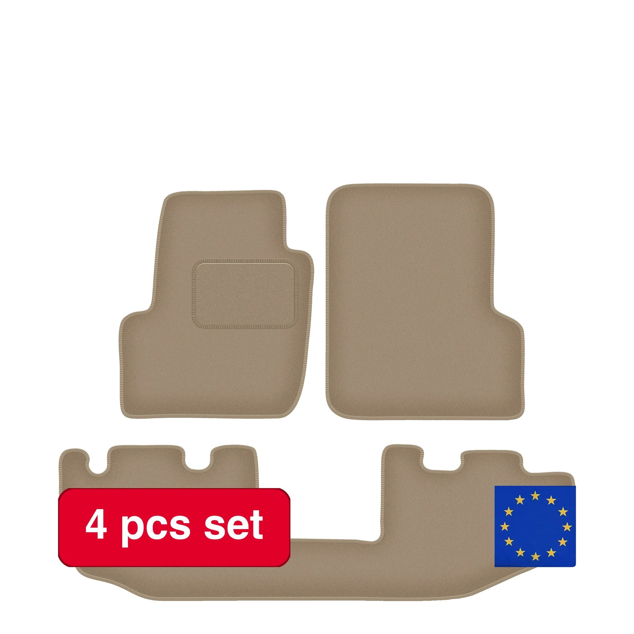 Autofußmatten, Elegantes Design, Langlebiger Schutz, Beige