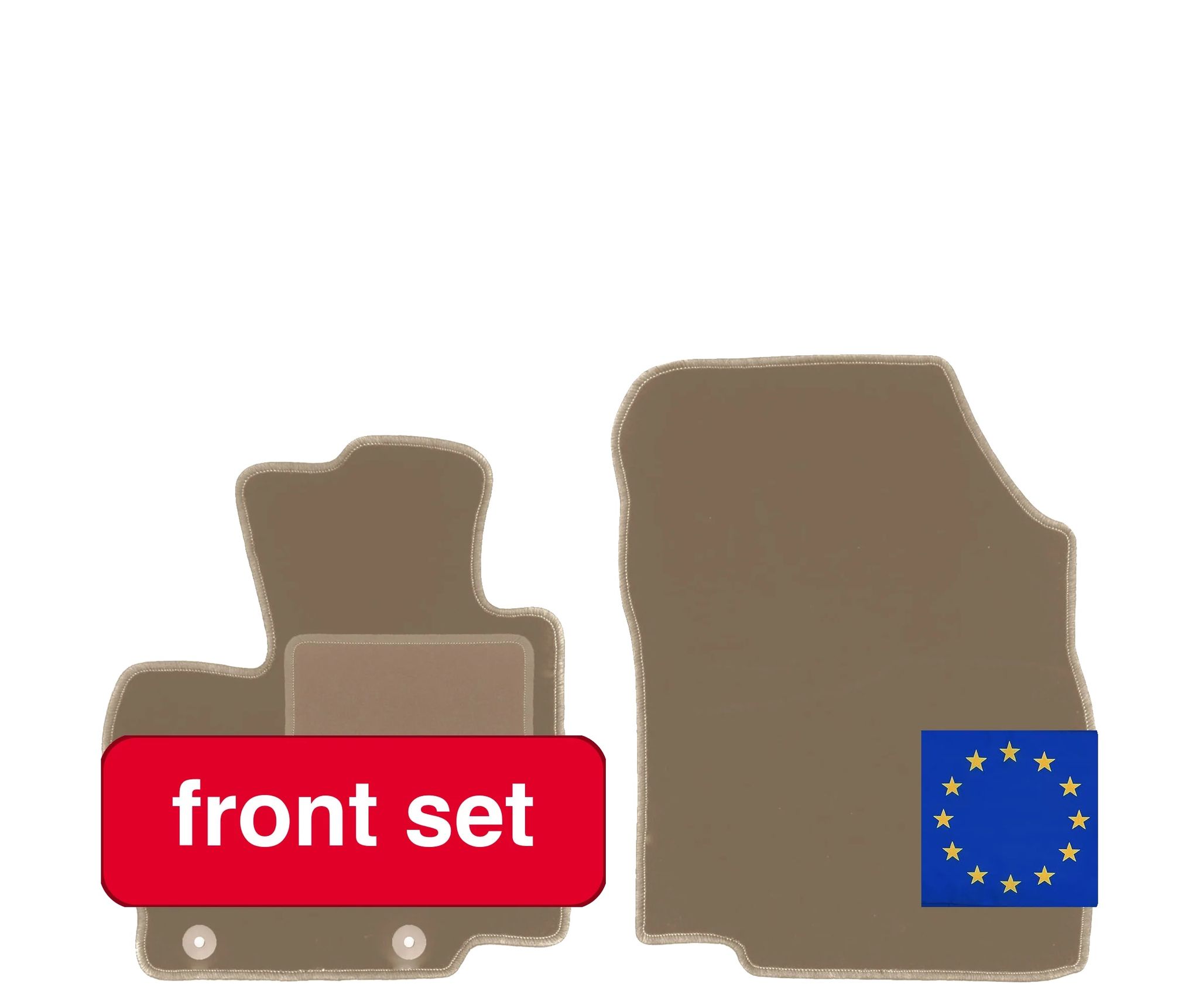 Autovorleger, Maßgeschneiderte Passform, Strapazierfähiges Material, Beige