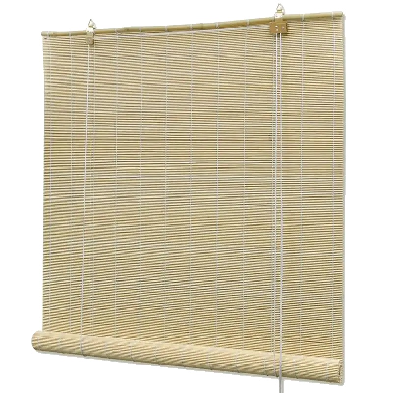 Vertikallamellen, Umweltfreundliches Bambus, Leicht Zu Reinigendes Design, Beige
