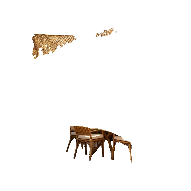 Tarnnetz, Leichtes Design, Uv-beständiger Stoff, Beige
