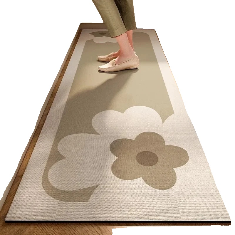 Diatomit-bodenmatte, Hochabsorbierend, Rutschfeste Ausführung, D-a, 60x180cm