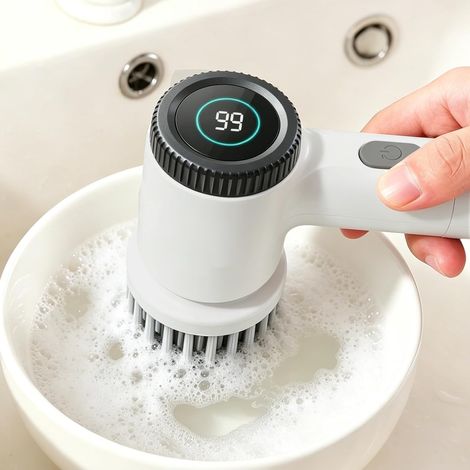Betriebsarten – Flexible, Rotierende Elektrische Reinigungsbürste – Wiederaufladbarer Akku – Ideal Für Reinigungsbegeisterte