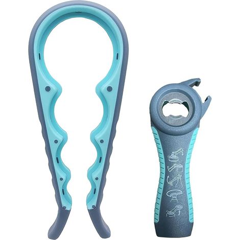 Dosenöffner Für Ältere Menschen Mit Arthritis – 2-teiliges Set – Dosenöffner Für Menschen Mit Schwacher Handkraft, 5-in-1-flaschenöffner, 4-in-1-dosenöffner