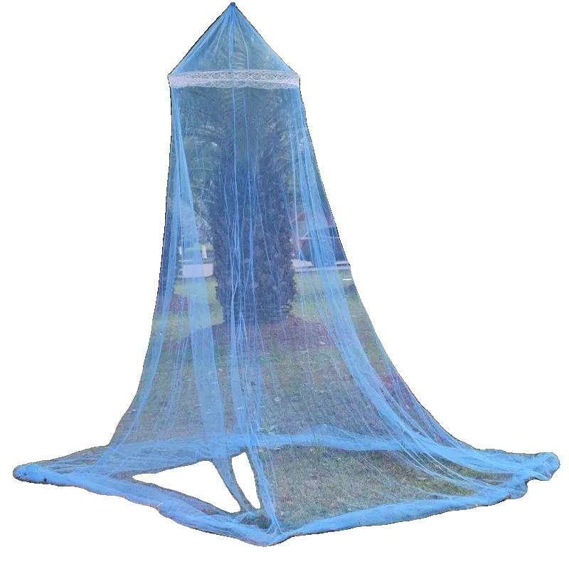 Moskito-netz, Langlebiges Polyester, Einfache Installation, Blau Eine Größe