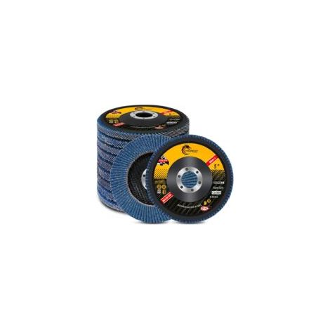 Fächerscheibe, 10er-packung, 125 Mm Schleiffächerscheiben Für Winkelschleifer, Professionelle Fächerscheiben In Den Körnungen 40/60/80/120, Unterteilte Schleifscheibe Für Winkelschleifer