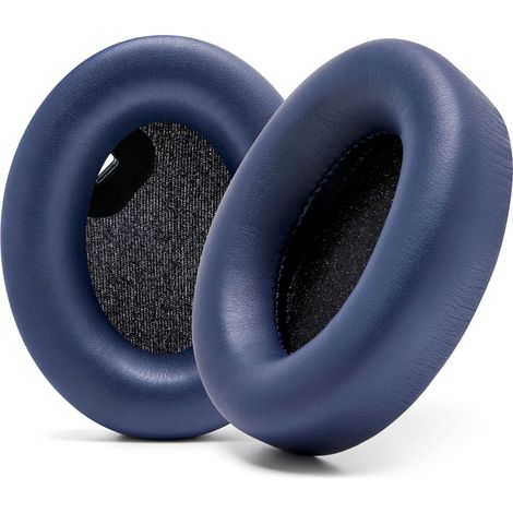 Kompatibel Mit Sony Wh1000xm4 Kopfhörern Von Wicked Cushions – Weiches Leder, Erstklassige Geräuschisolierung, Ohrsensorfunktion, Blau