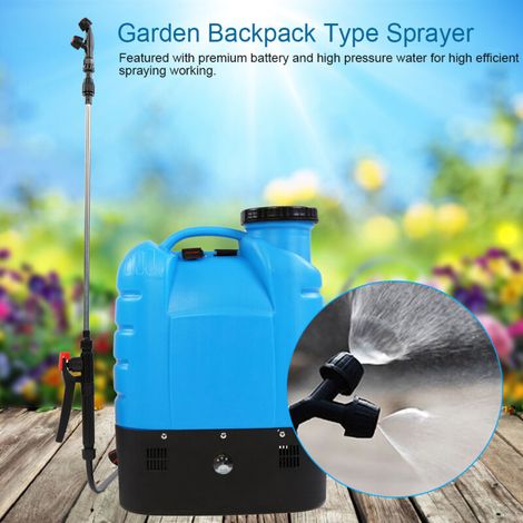 Pflanzenspritze, Elektrische Rückenspritze Für Pflanzen, Garten, Dächer (16l)