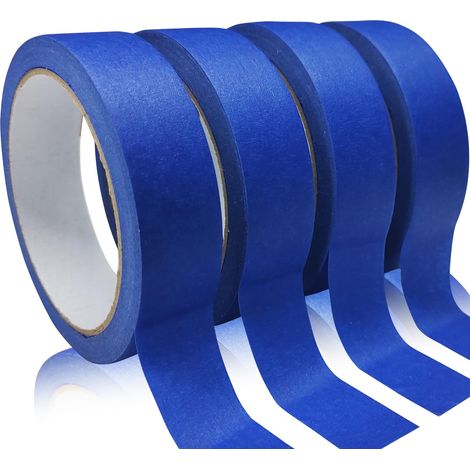 Rollen Kreppband – Malerkrepp – Mehrzweckband – 25 Mm X 50 M – Dekorative Etiketten, Hinterlässt Keine Rückstände, Leicht Zu Entfernen