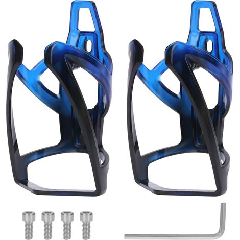 Set Blauer Flaschenhalter – 2 Flaschenhalter Für Mountainbikes Und Rennräder – Fahrradzubehör