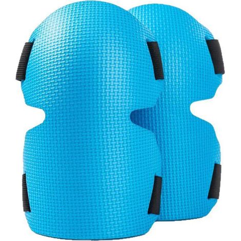 Set Mit 2 Weichen Schaumstoff-knieschonern – Ideal Für Gartenarbeit, Bau- Und Dachdeckerarbeiten – Bequeme Arbeitsknieschoner Für Damen Und Herren – Blau