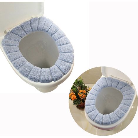 Thermischer Stoffbezug Für Toilettensitz, Toilettensitzbezug Für Toiletten Mit Deckel