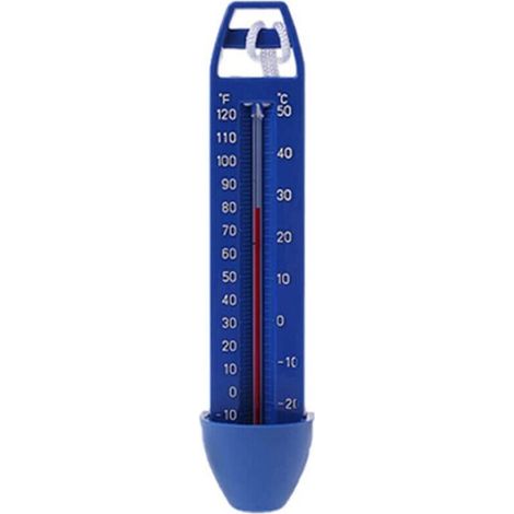 Thermometer, Wassertemperatur, Poolthermometer Mit Seilzug, Robust Für Den Innen- Und Außenbereich, Klein, Von Debuns