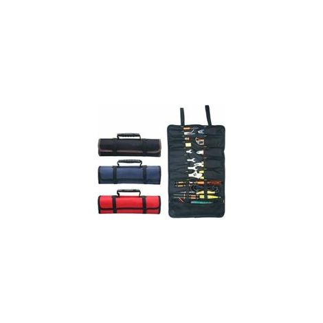 Werkzeugtasche Mit 22 Fächern, Tragbarer Werkzeugorganizer Oxford 601d, Faltbarer/aufrollbarer Werkzeugkoffer (werkzeuge Nicht Enthalten), Für Gärtner/elektriker/zimmermann