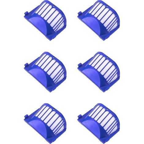 Zubehör Für Irobot Roomba Saugroboter Der Serien 570, 660 Und 680 – 6er-pack Filter