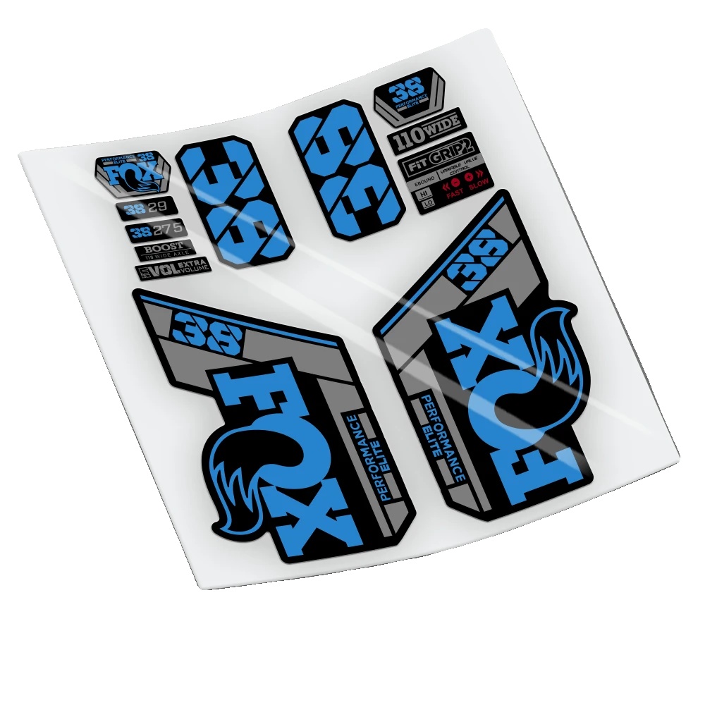 Aufkleber, Vinylmaterial, Anpassbares Design, Blau 517