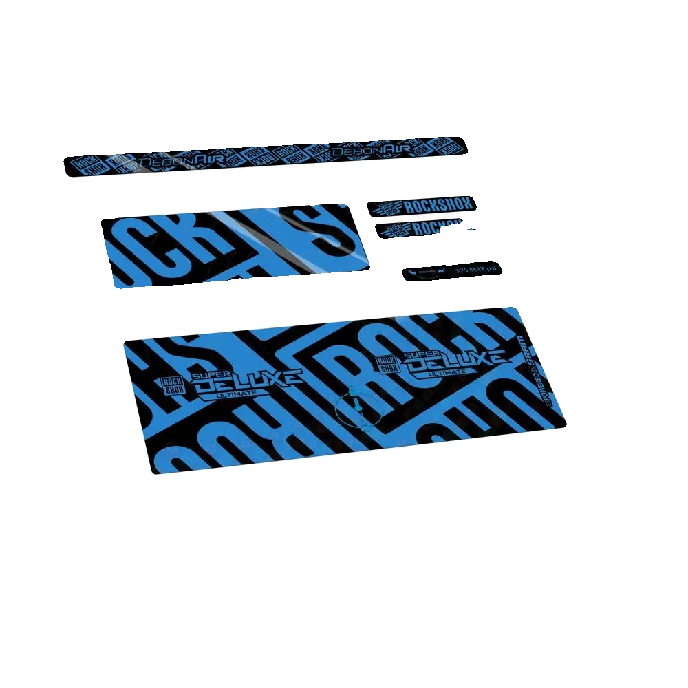 Aufkleber, Hochwertiges Vinyl, Anpassbare Farben, Blau 517