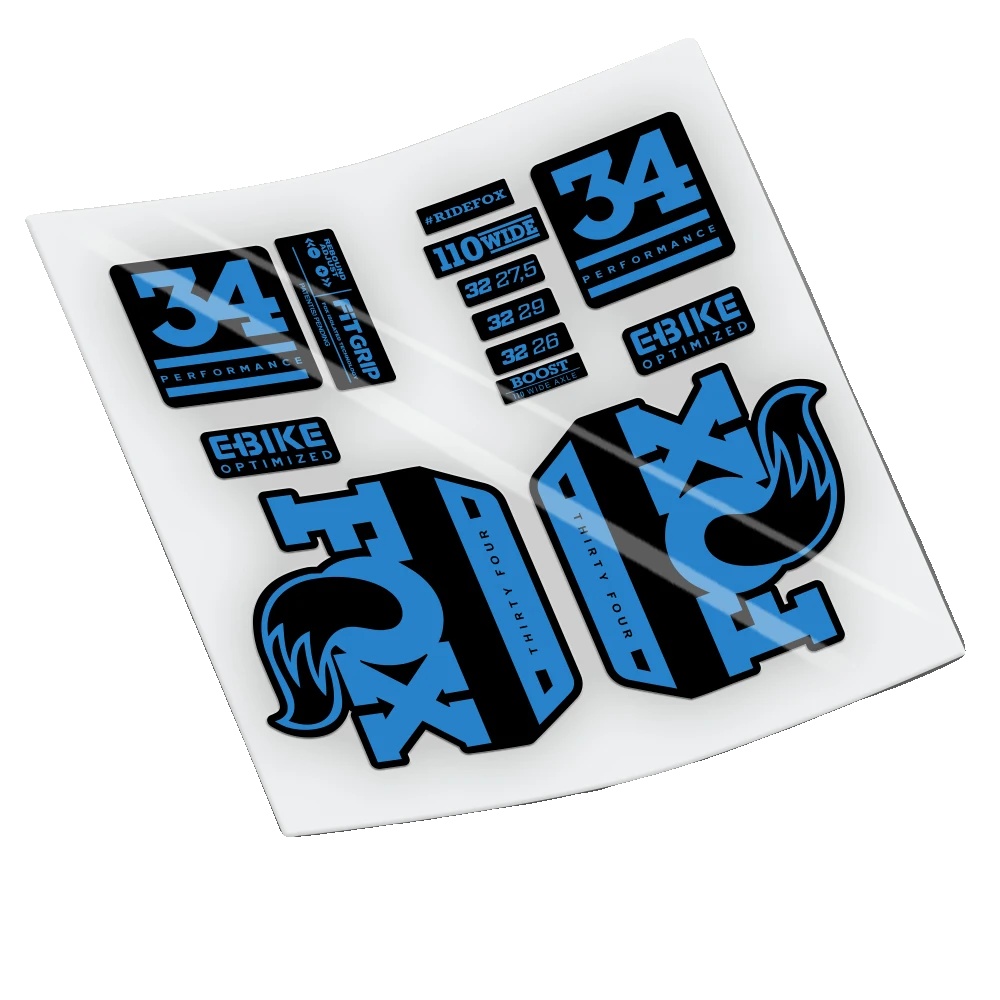 Aufkleber, Langlebiges Vinyl, Anpassbare Designs, Blau 517