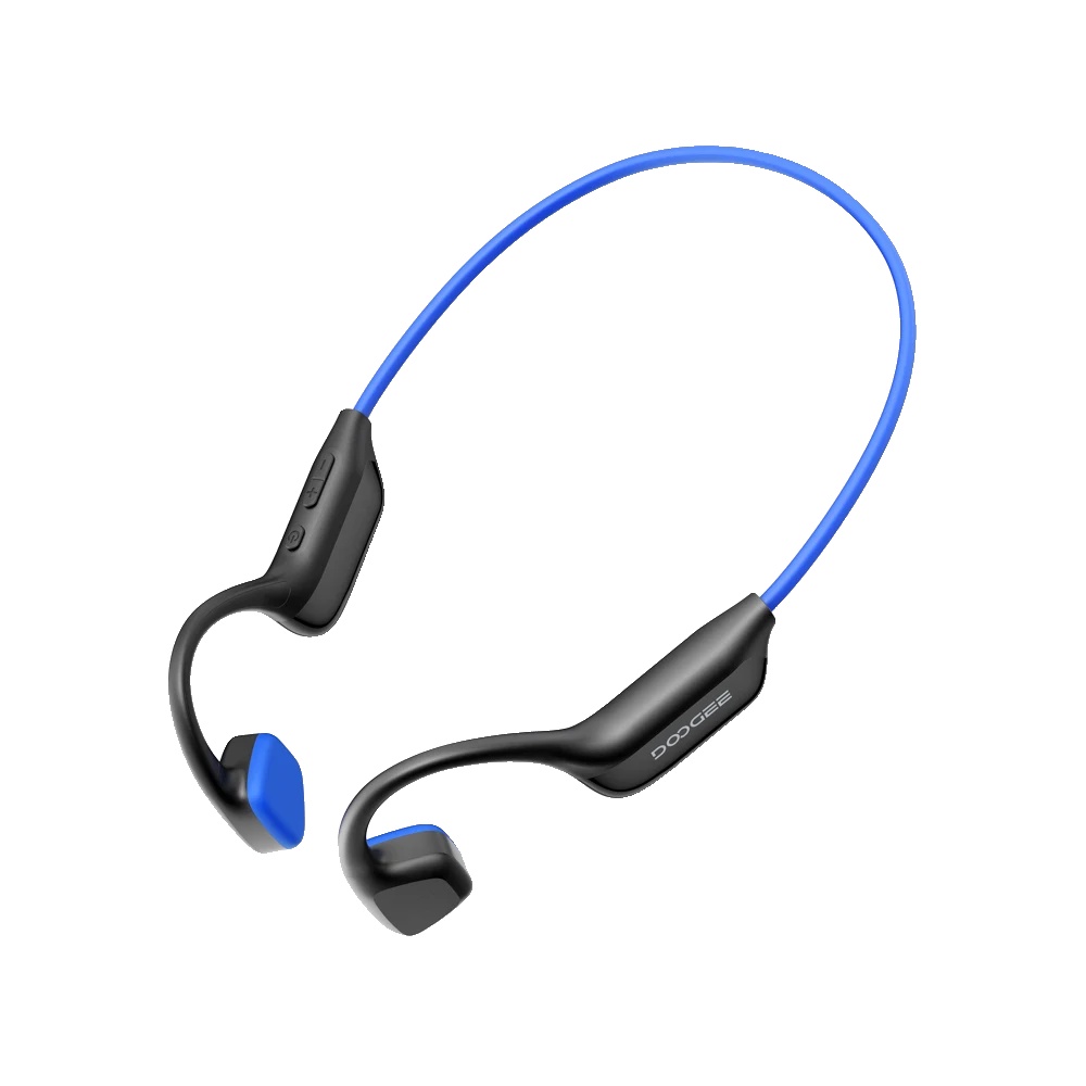 Knochenleitungs-kopfhörer, Wasserdicht, Bluetooth-konnektivität, Blau