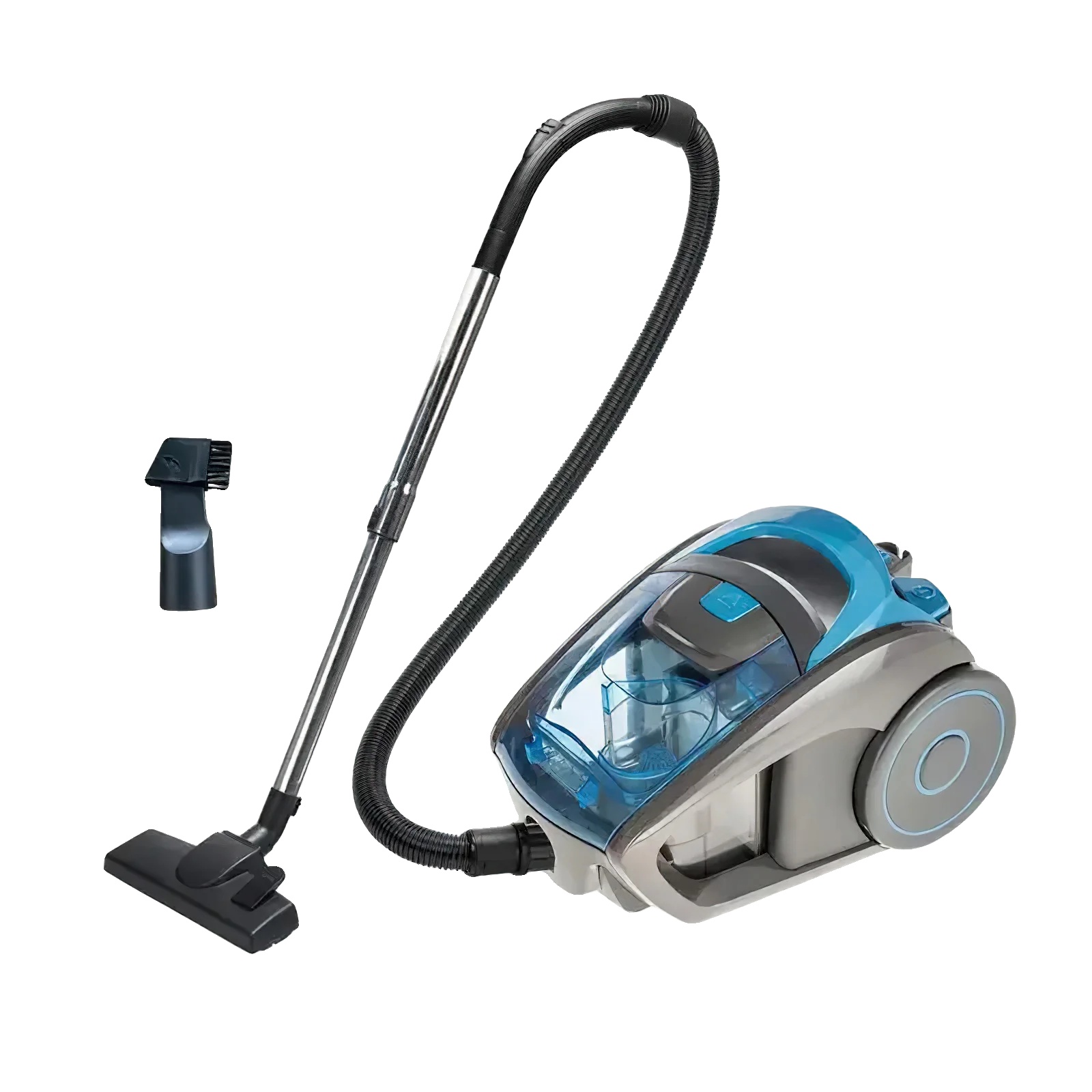 Staubsauger, Ionische Luftreinigung, Leiser Betrieb, Blau