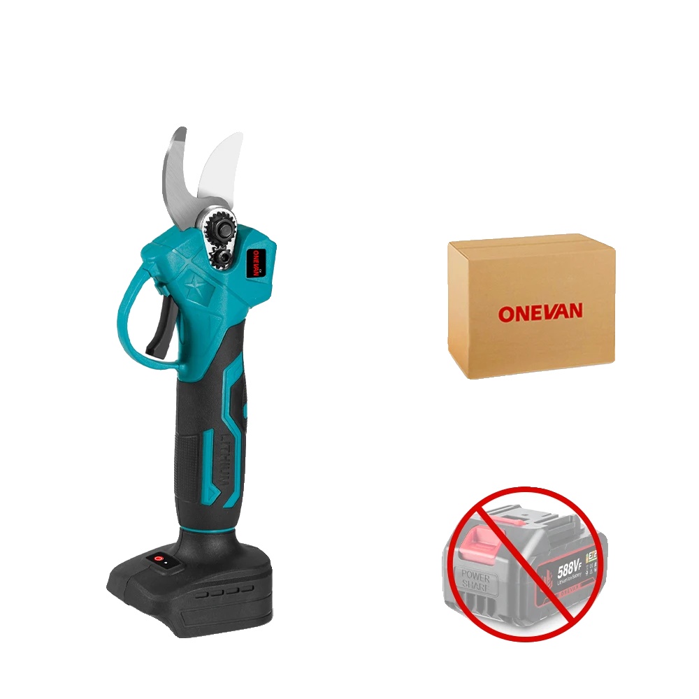 Baumschneider, Bürstenloser Motor, Ergonomisches Design, Keine Batterie - Blau