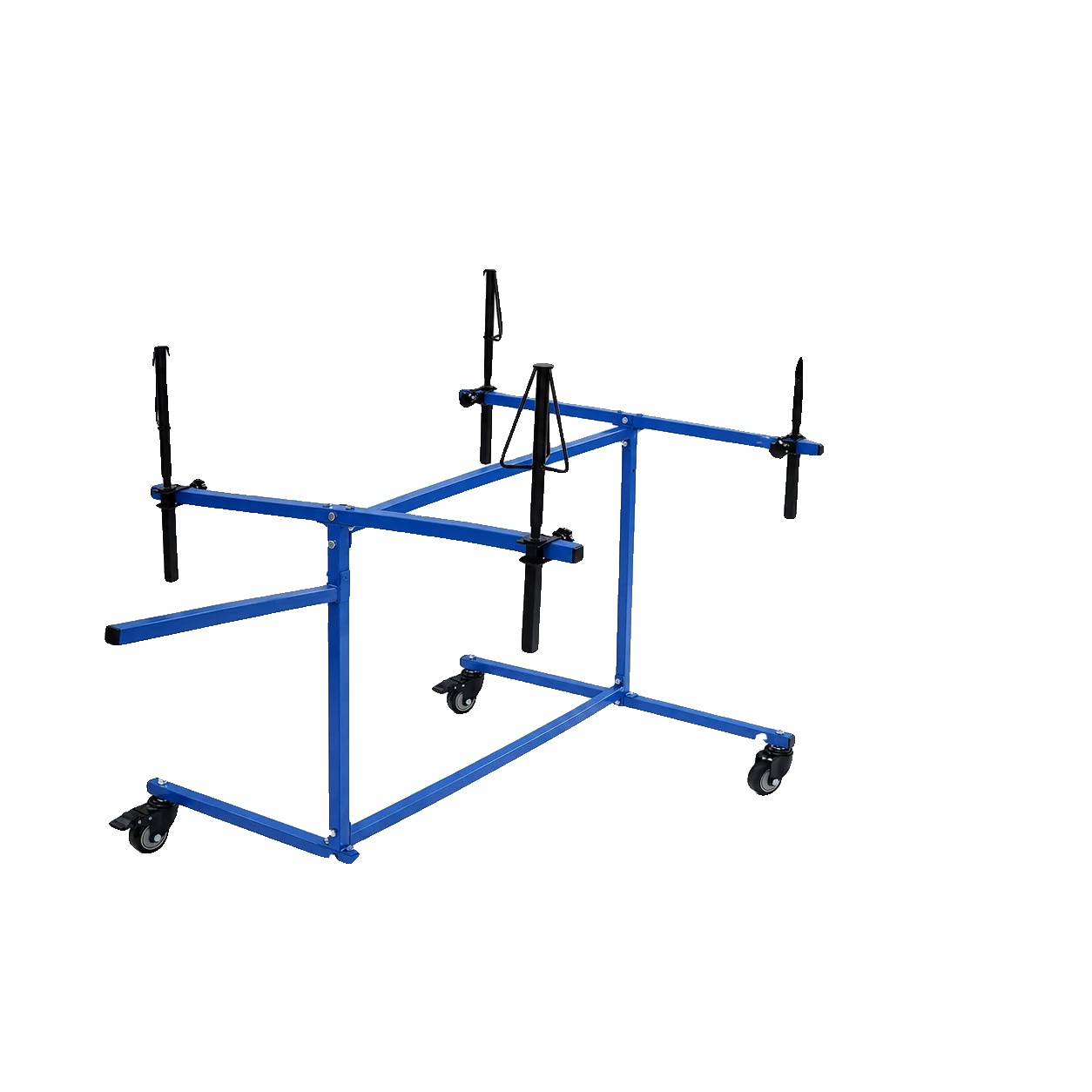Felgenlackierständer, 100 Kg Tragfähigkeit, 360° Kegelrotation, 47 Cm Kegelhöhe, Verzinkter Stahl, Tragbares Design