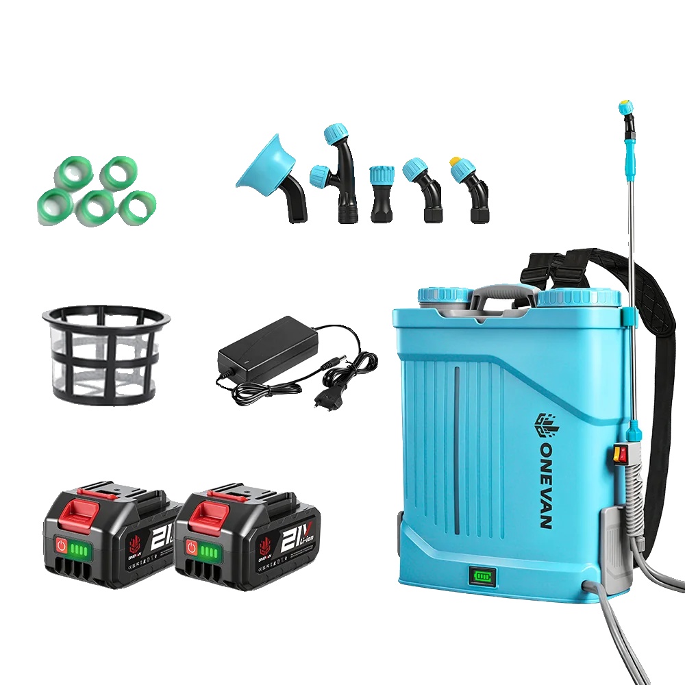 Elektrischer Sprüher, 20l Kapazität, Kabelloser Betrieb, 2 Batterien Set, Kein Stecker
