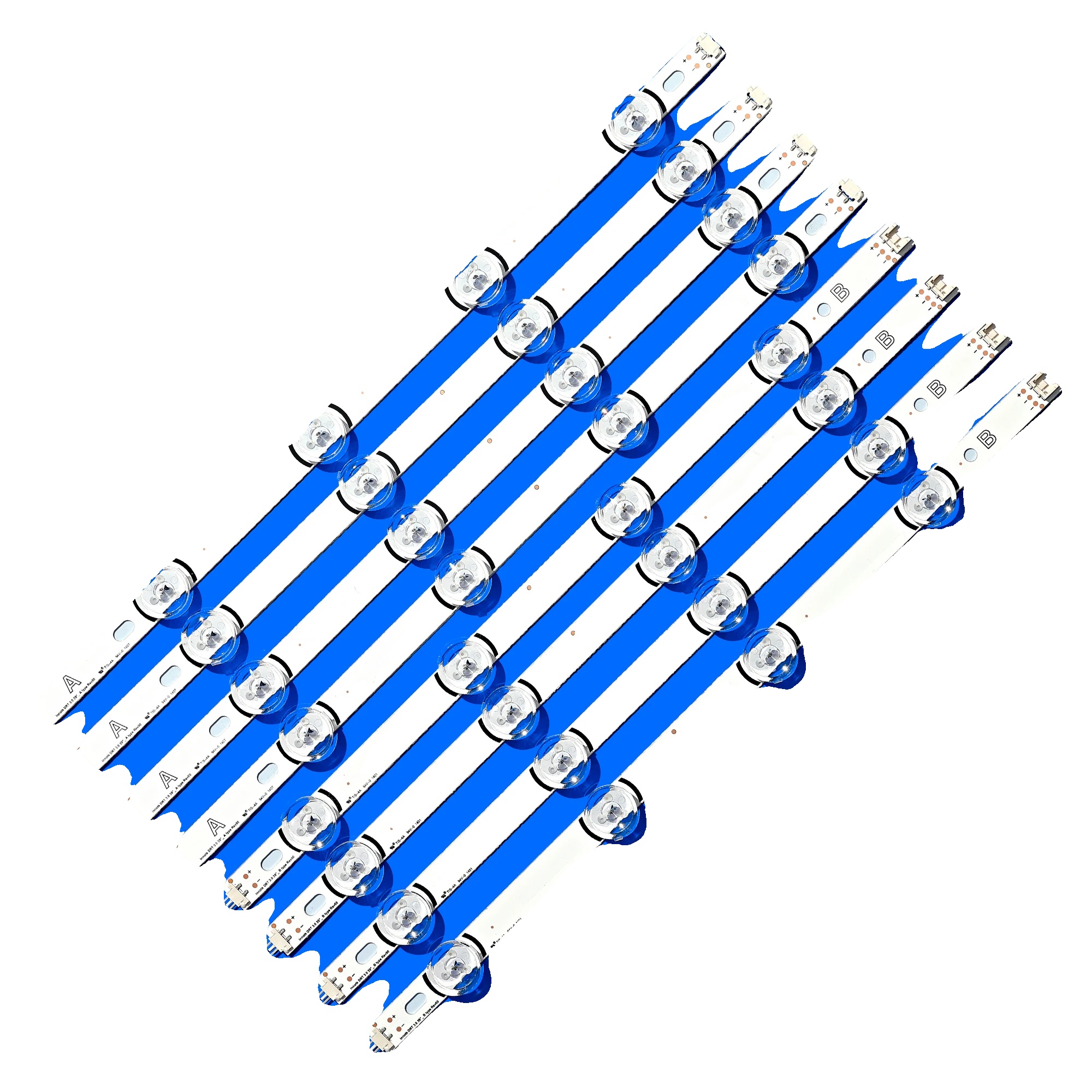 Led-streifen, 804 Mm Länge, 8 Perlen Pro Streifen, 6v Spannung, Kompatibel Mit 39-zoll-fernsehern, Strom: 0-90v