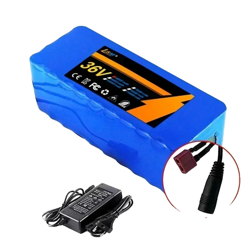Lithium-batterie, 60000mah Kapazität, 36v Kompatibilität, T-stecker-dc-ladegerät