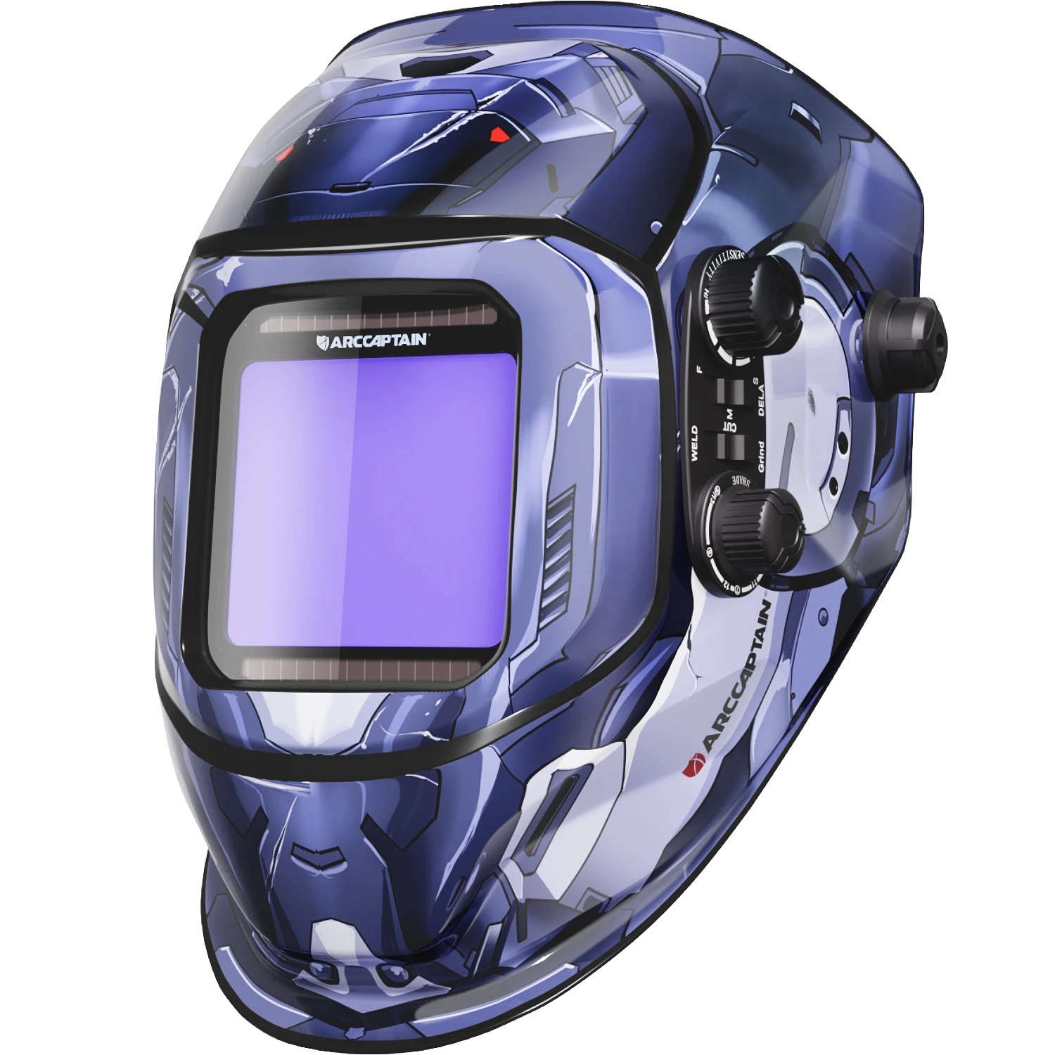 Schweißhelm, Automatisch Abdunkelnd, Solarbetrieben, Ar-wc018