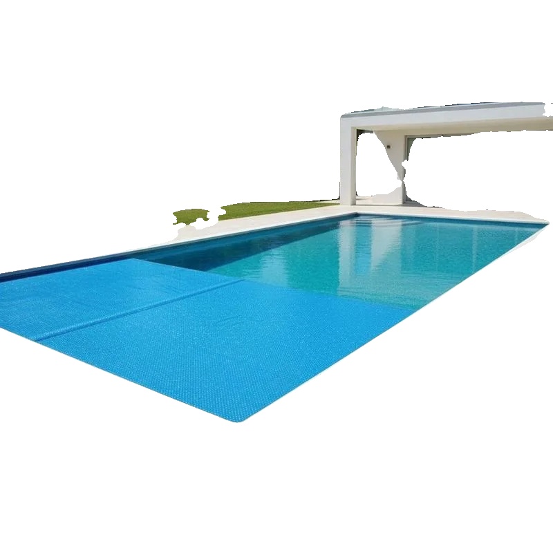 Poolabdeckung, Wetterfest, Einfache Installation, Blau