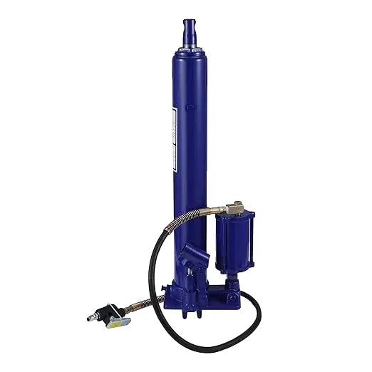 Hydraulischer/pneumatischer Langhebelwagenheber, 8 Tonnen Tragfähigkeit, 60 Cm Höhe, 20 Cm Griff Länge, Manuelle Bedienung, Robustes Stahl