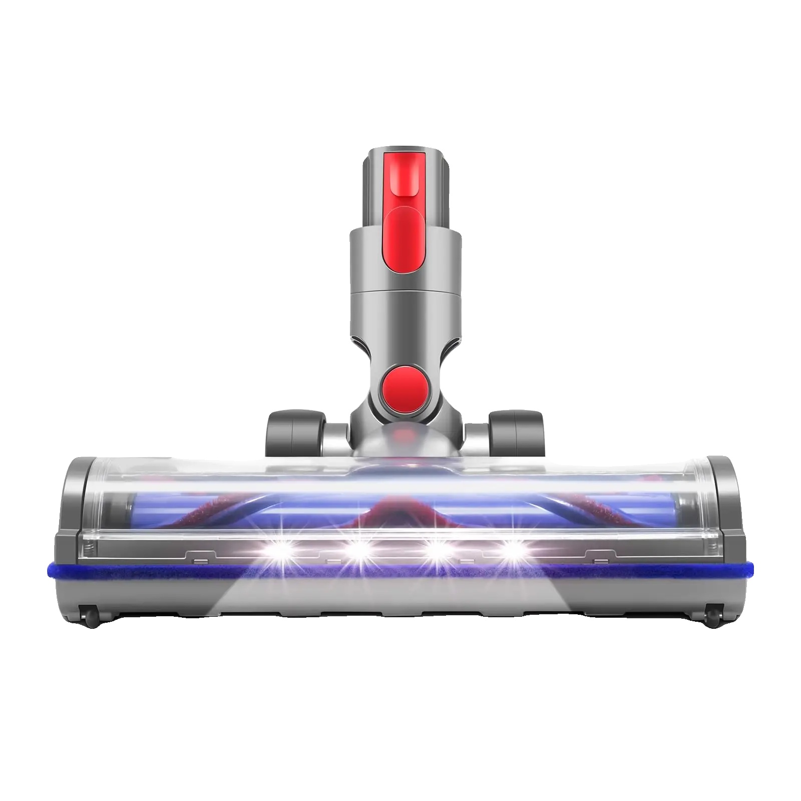 Rollerbürstenkopf, Staubsauger-ersatzteil, Kompatibel Mit Dyson V7 V8 V10 V11 V15, Langlebiges Material, Flexible Drehung, Blau