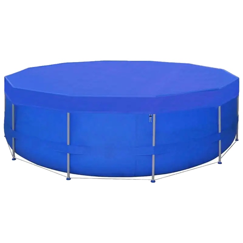 Poolabdeckungen, Langlebiges Pe-material, Vielseitige Passform, Blau