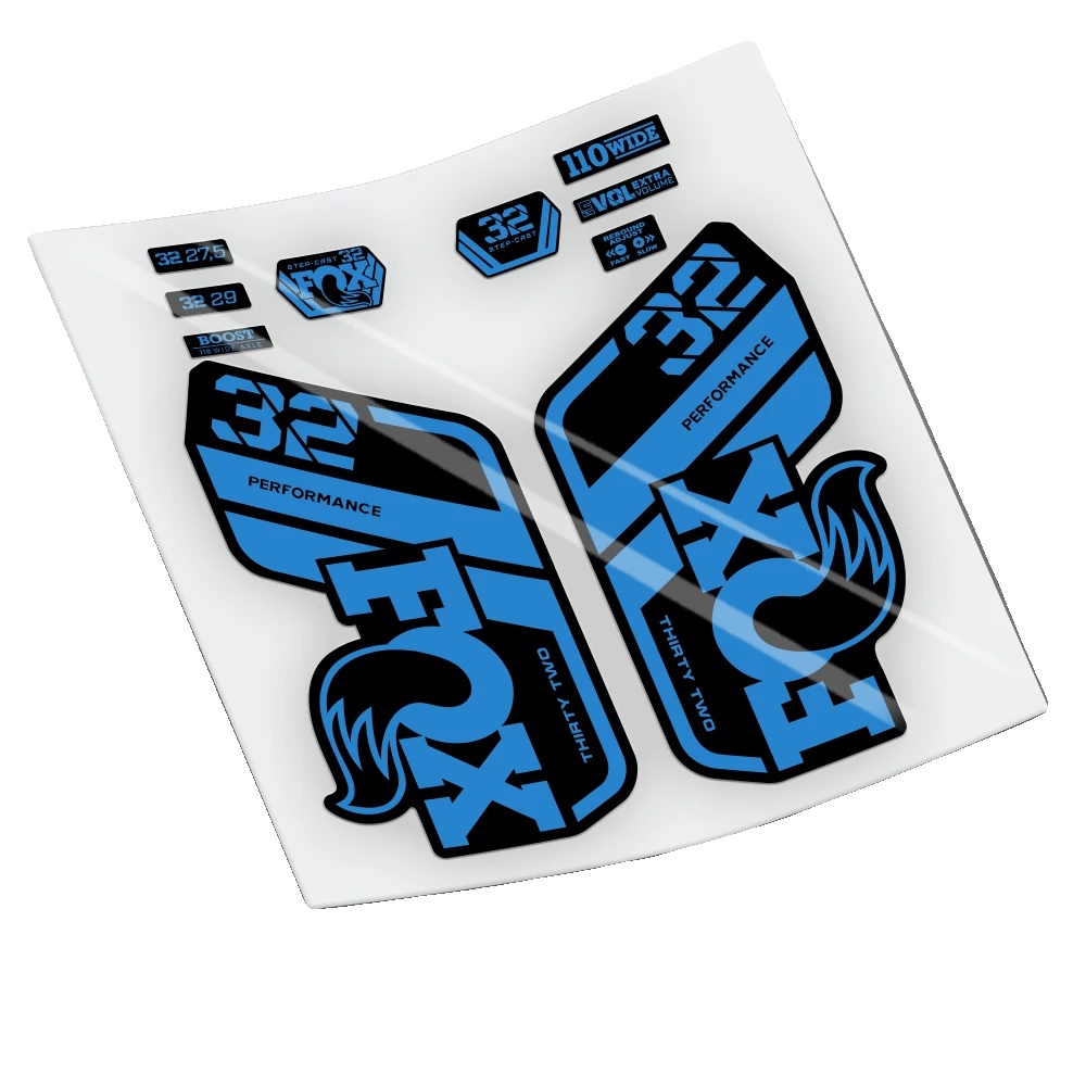 Aufkleber, Langlebiges Vinyl, Anpassbare Designs, 517 Blau