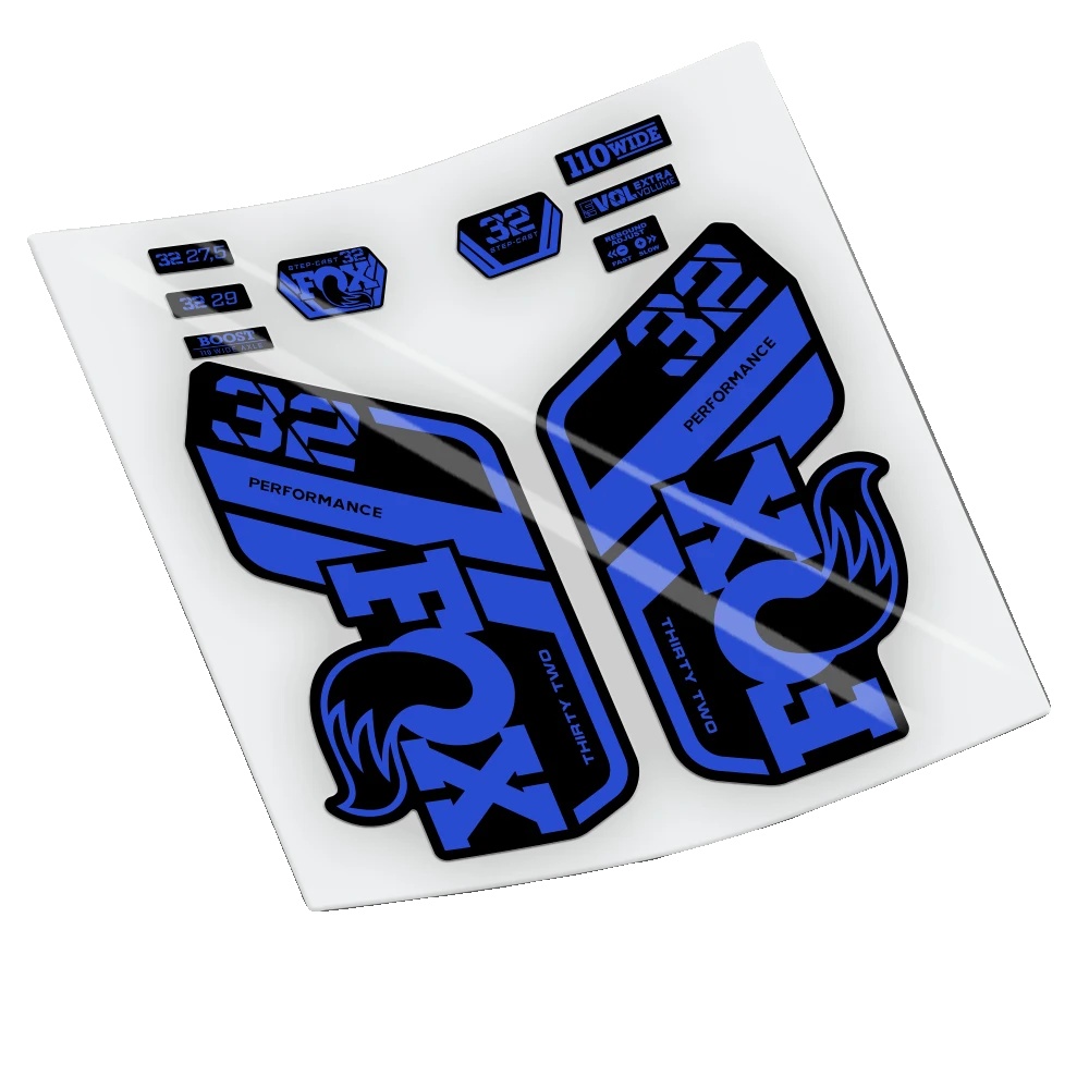 Aufkleber, Langlebiges Vinyl, Anpassbare Designs, Blau 052