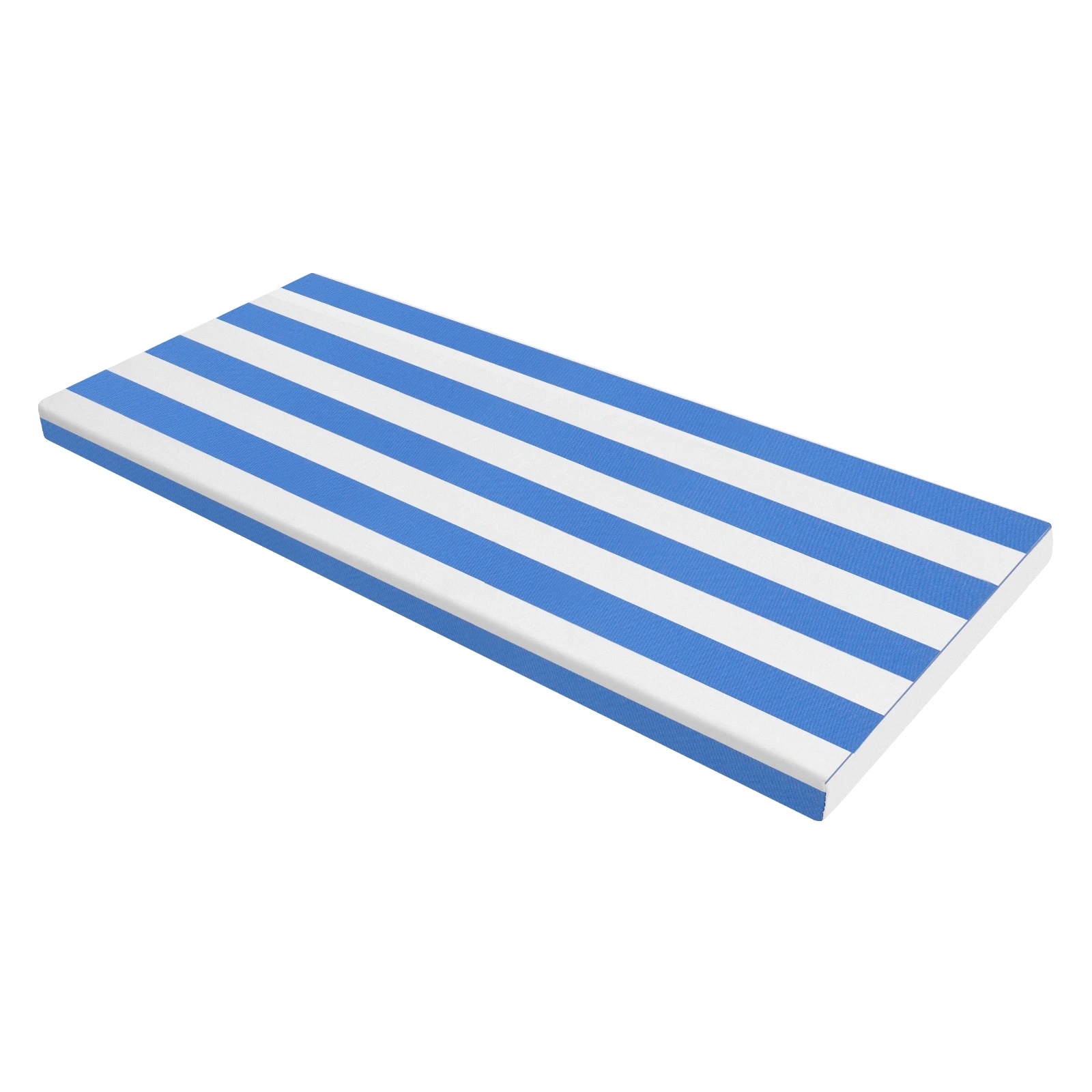 Outdoor-bankkissen, Wasserdichtes Material, Hochdichte Bequemlichkeit, Blau