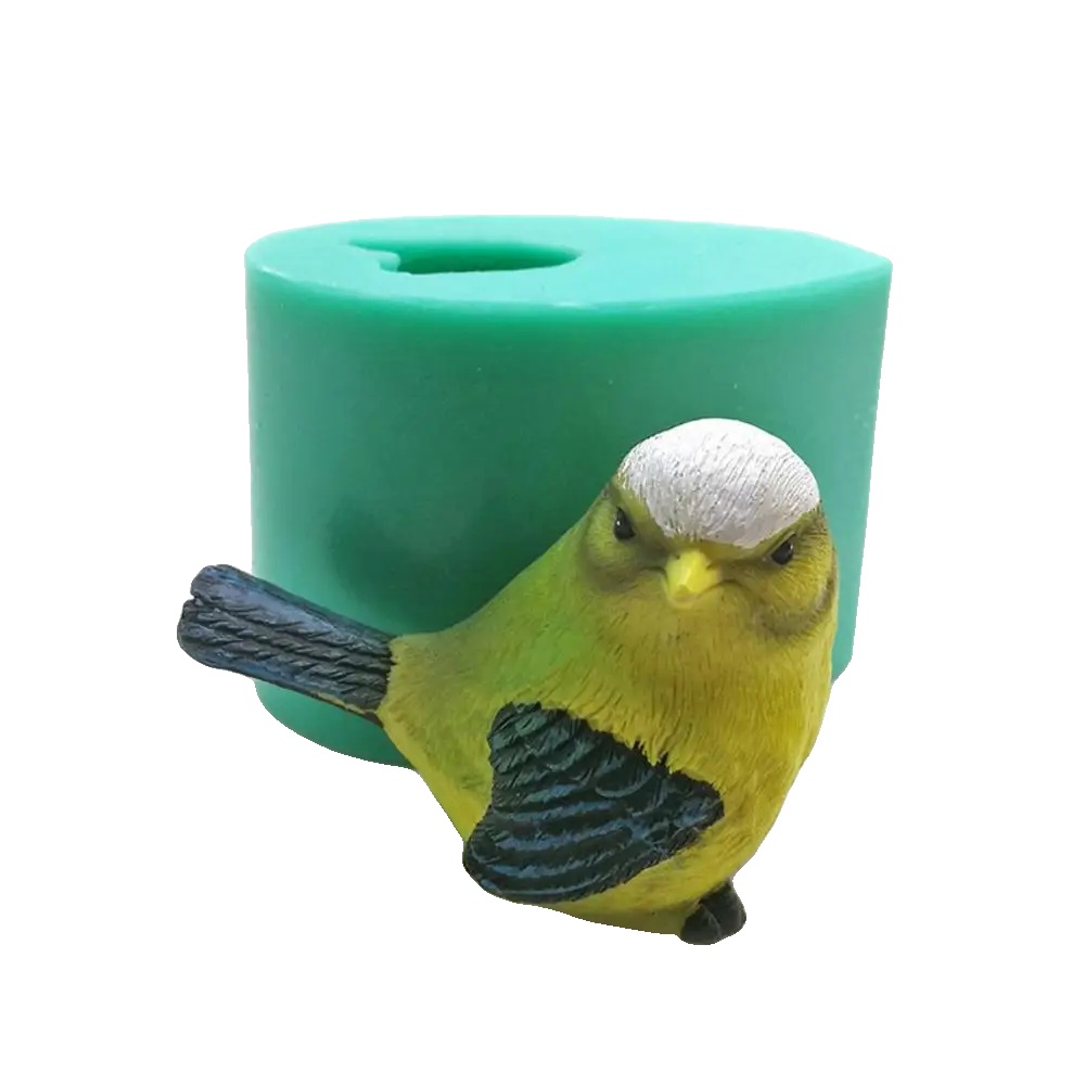 Vogelformen, Langlebiges Silikon, Leicht Zu Entformen, Blau