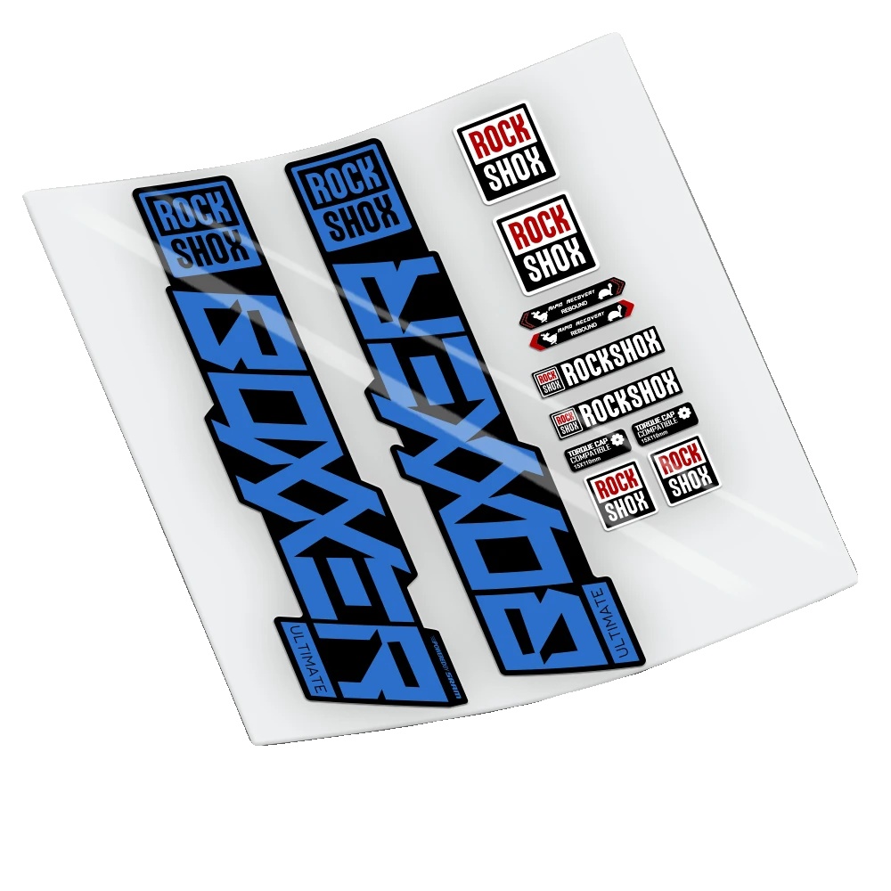 Aufkleber, Langlebiges Vinyl, Anpassbare Designs, Blau 084