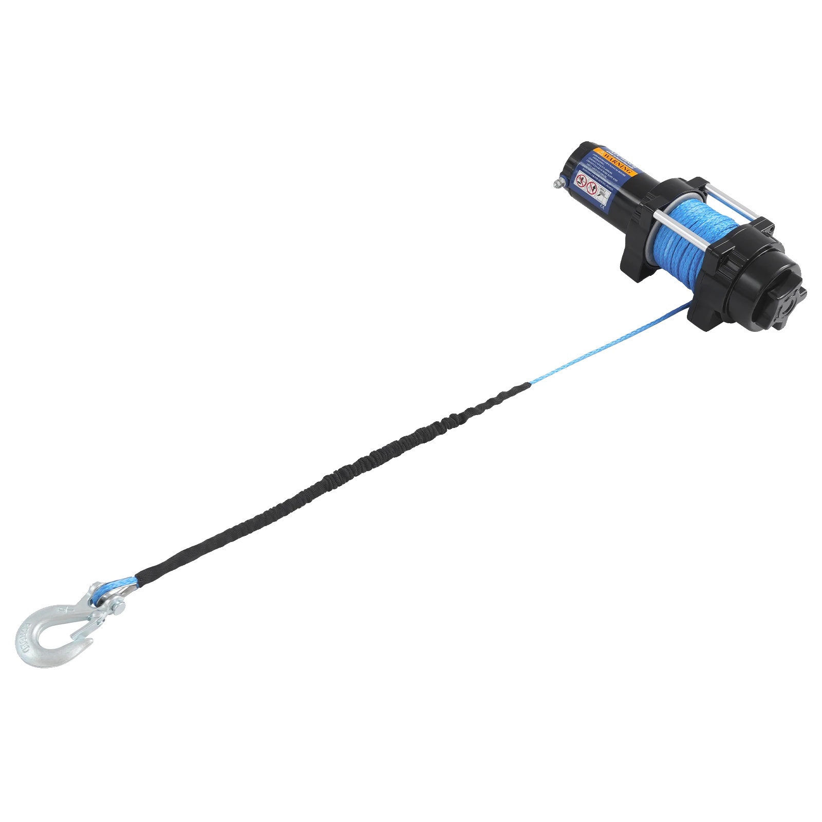 Elektrische Winde, 4500 Lbs Tragfähigkeit, Verriegelungsfunktion, Blau