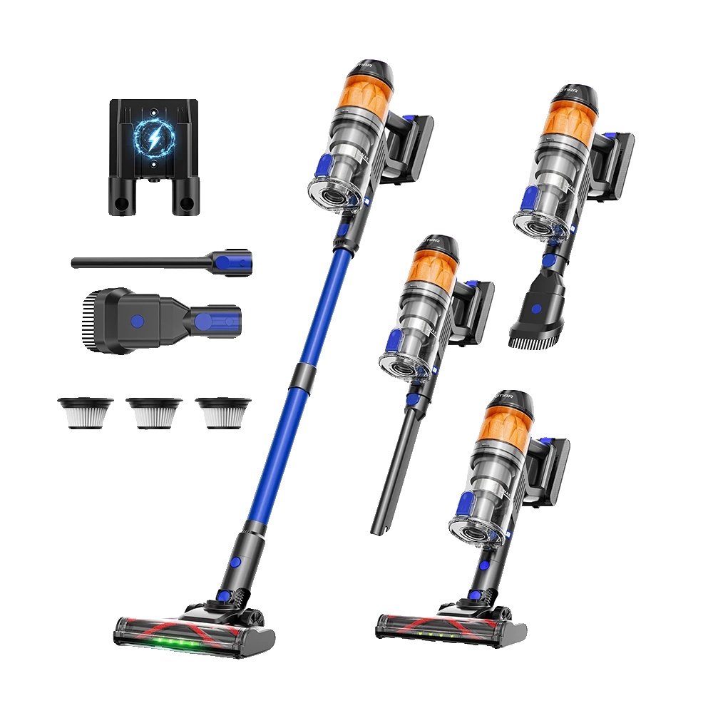 Staubsauger, Leistungsstarker Sog, Vielseitige Reinigungswerkzeuge, R11-blau, Eu-a