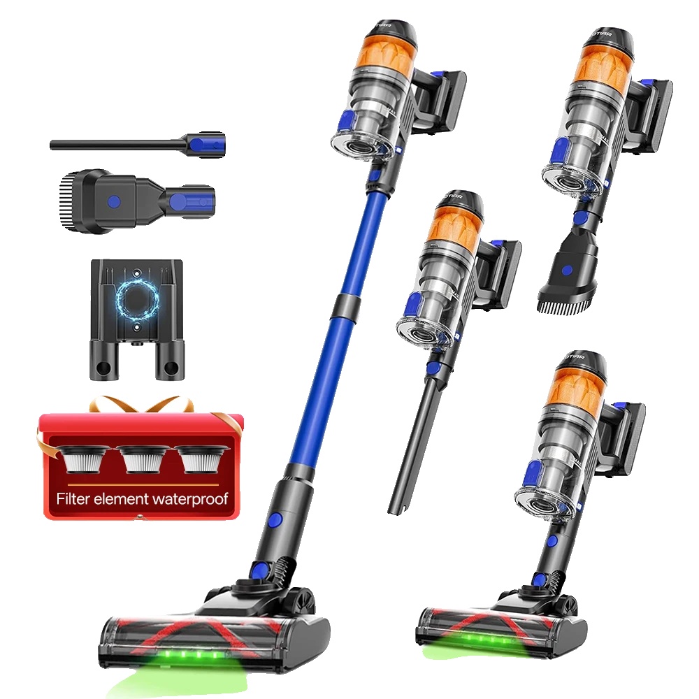 Akku-staubsauger, 500w Leistung, 60 Minuten Laufzeit, R11-blau