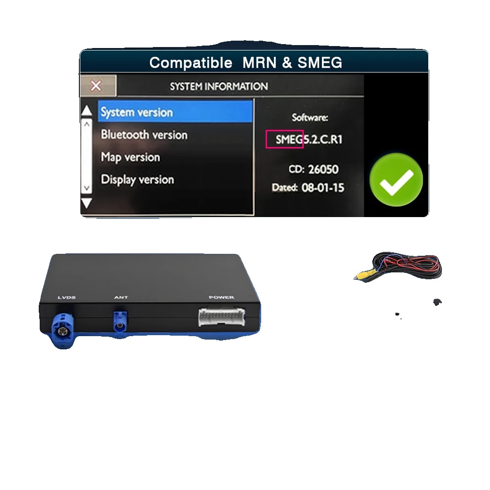 Drahtloses Carplay Android Auto Modul, Nahtlose Smartphone-integration, Verbesserte Audioqualität, Modul + Kamera